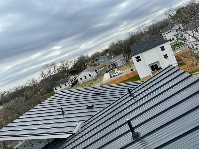 Standing seam metal roof panels with vents for Skylight Repair in Carneys Point